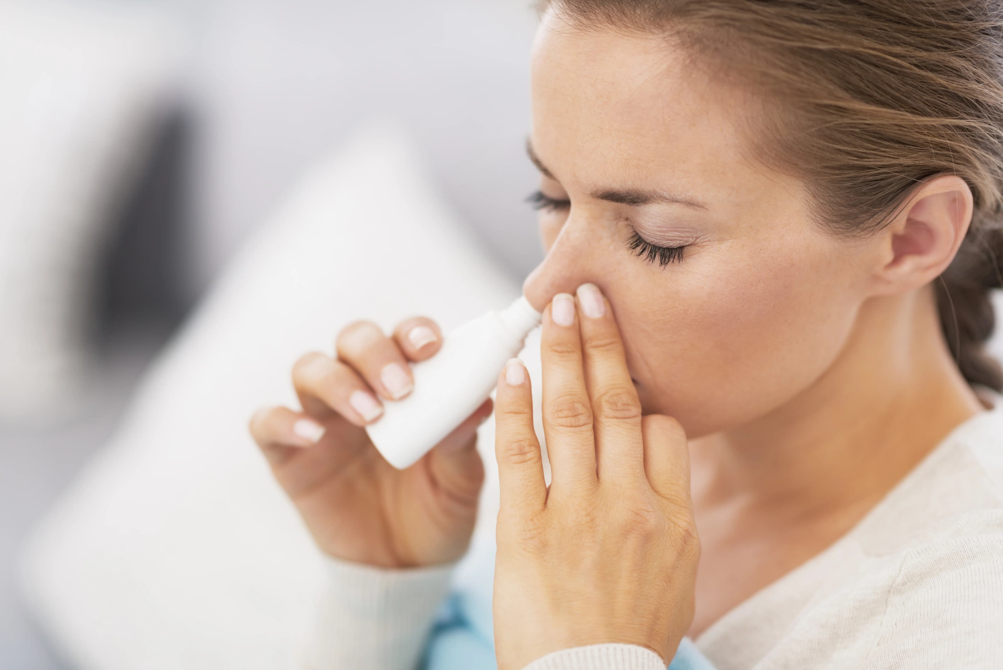 Nasal spray for seasonal allergies